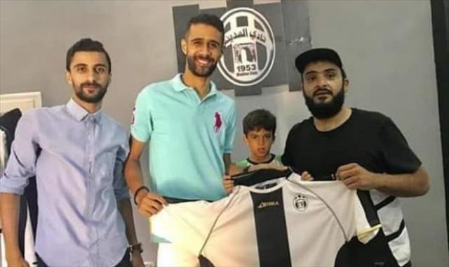 محمد عبد الناصر جمعة لاعب فريق المدينة الليبي 