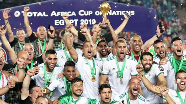 منتخب الجزائر بطلاً لكأس الأمم الإفريقية مصر 2019