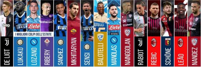  أبرز 15 صفقة في الدوري الإيطالي
