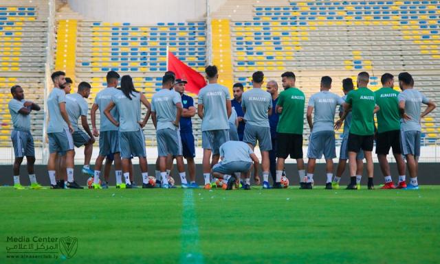 جانب من تدربيات فريق النصر بالمغرب 