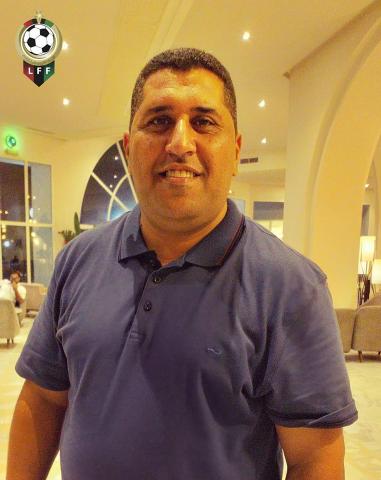 محمد الكوني ناطق باسم اتحاد الكرة الليبي 