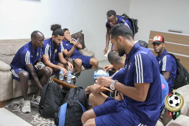 بعثة المنتخب الليبي لكرة القدم تصل العاصمة الموريتانية 