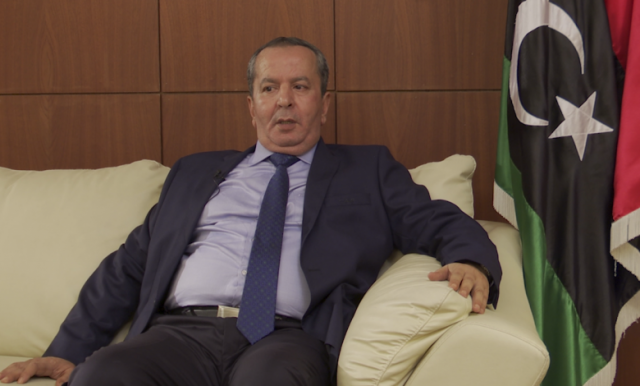 عبدالحكيم الشلماني رئيس الاتحاد الليبي لكرة القدم 