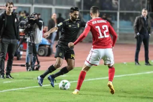 لقطات من مباراة الأهلي المصري والنجم الساحلي التونسي في دوري أبطال إفريقيا 