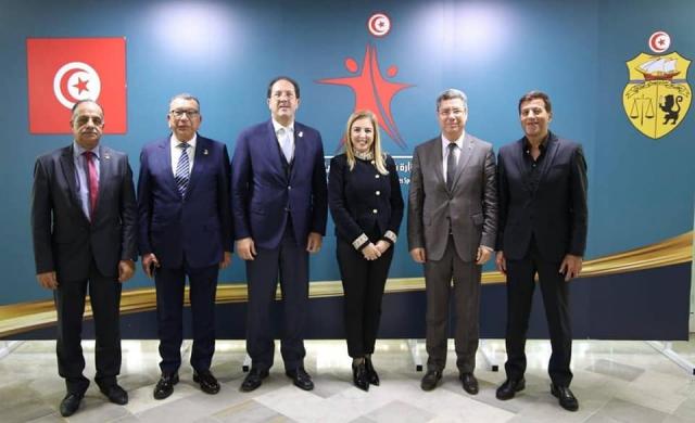  وزارة الشباب والرياضة التونسية تكرم الأولمبية الليبية