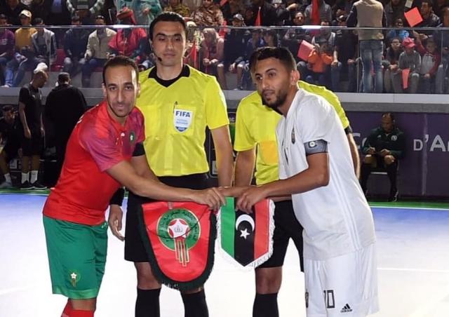  ليبيا تخسر أمام المغرب بثلاثية في بطولة أمم أفريقيا