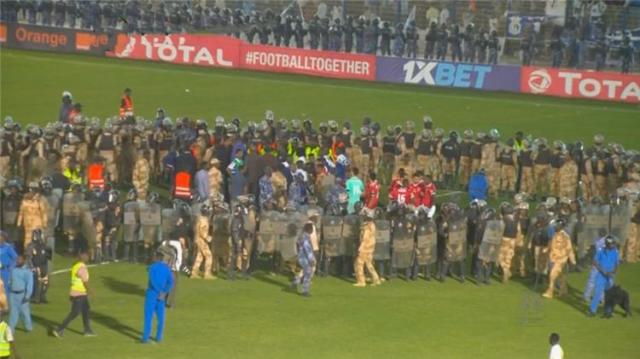 أحداث مباراة الهلال السوداني والأهلي