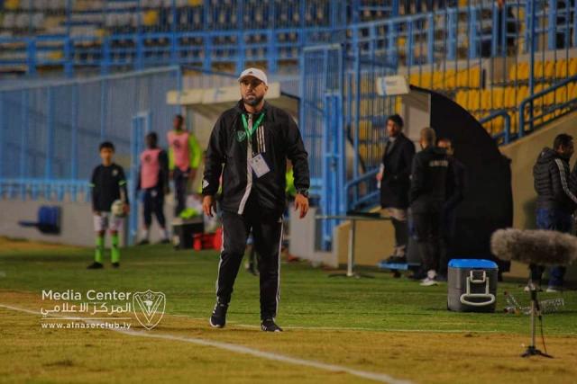 محمد الككلي مدرب فريق النصر لكرة القدم 
