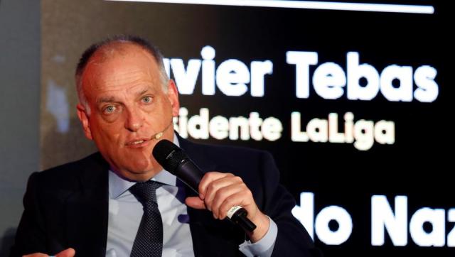 خافيير تيباس رئيس رابطة الدوري الإسباني لكرة القدم