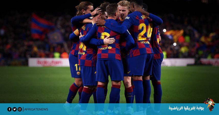 برشلونة يؤكد غياب ثنائي الفريق عن مواجهة إشبيلية 