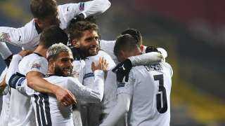 بالفيديو| إيطاليا تكمل عقد نصف نهائي دوري الأمم الأوروبية