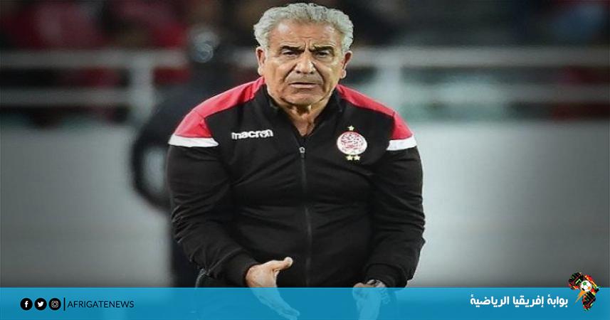 البنزرتي: الفوز بدوري البطولة المغربي تحصيل حاصل