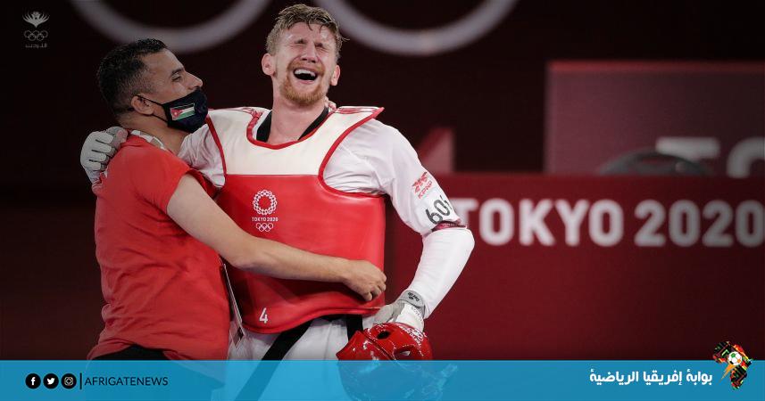  الأردني الشرباتي ينال فضية التايكواندو في أولمبياد طوكيو