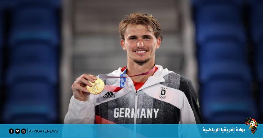 الألماني زفيريف يتوج بذهبية فردي التنس في أولمبياد طوكيو 