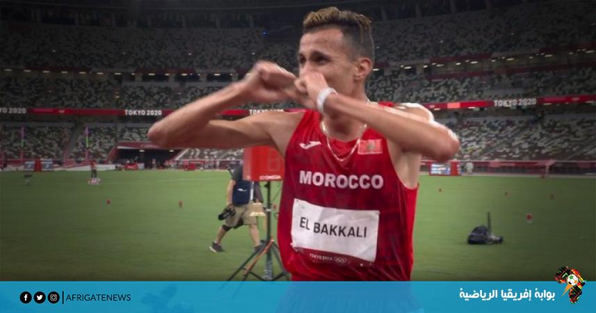 المغربي سفيان البقالي يتُوج بذهبية 3000 متر في أولمبياد طوكيو