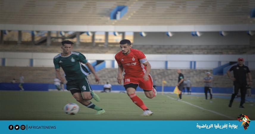  صورة من مباراة الإياب بين الاتحاد والأهلي طرابلس 2-1