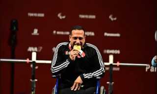 عمر قرادة يهدي الأردن والعرب أولى الذهبيات في دورة الألعاب البارالمبية