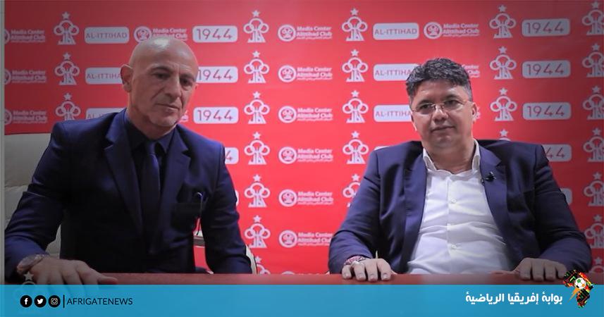 محمود عبودة رئيس نادي الاتحاد يكشف عن تفاصيل عقد الإيطالي جوسيبي سانينو
