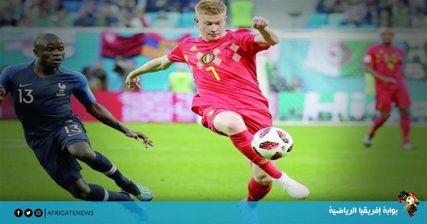 تشكيل قمة بلجيكا وفرنسا في نصف نهائي دوري الأمم الأوروبية