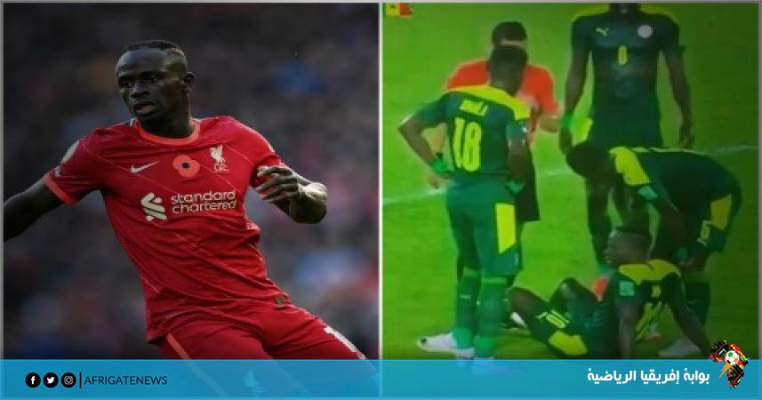ليفربول يستعيد ماني من السنغال بعد إصابته مع منتخب بلاده