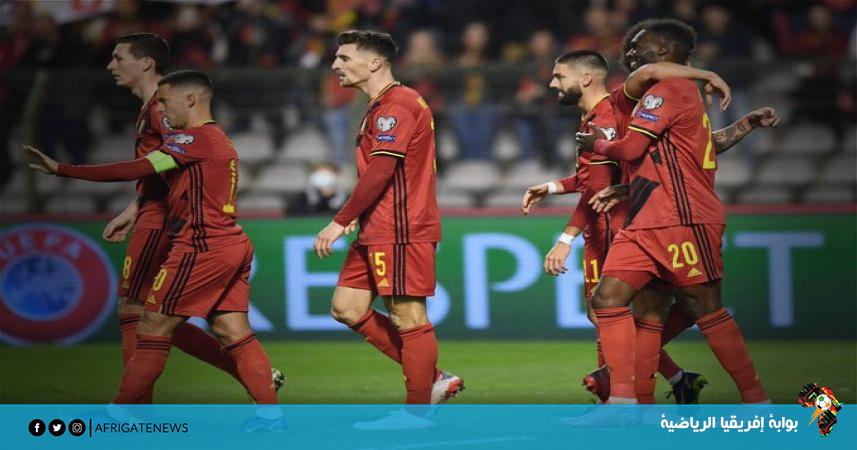 بلجيكا تضرب إستونيا وتحجز بطاقة التأهل إلى كأس العالم