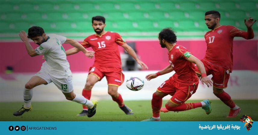 البحرين تتعادل مع العراق سلبيًا في كأس العرب