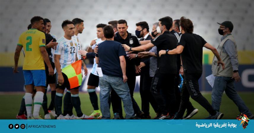 غرامات وإيقافات .. قرار عاجل من فيفا بشأن مواجهة البرازيل والأرجنتين